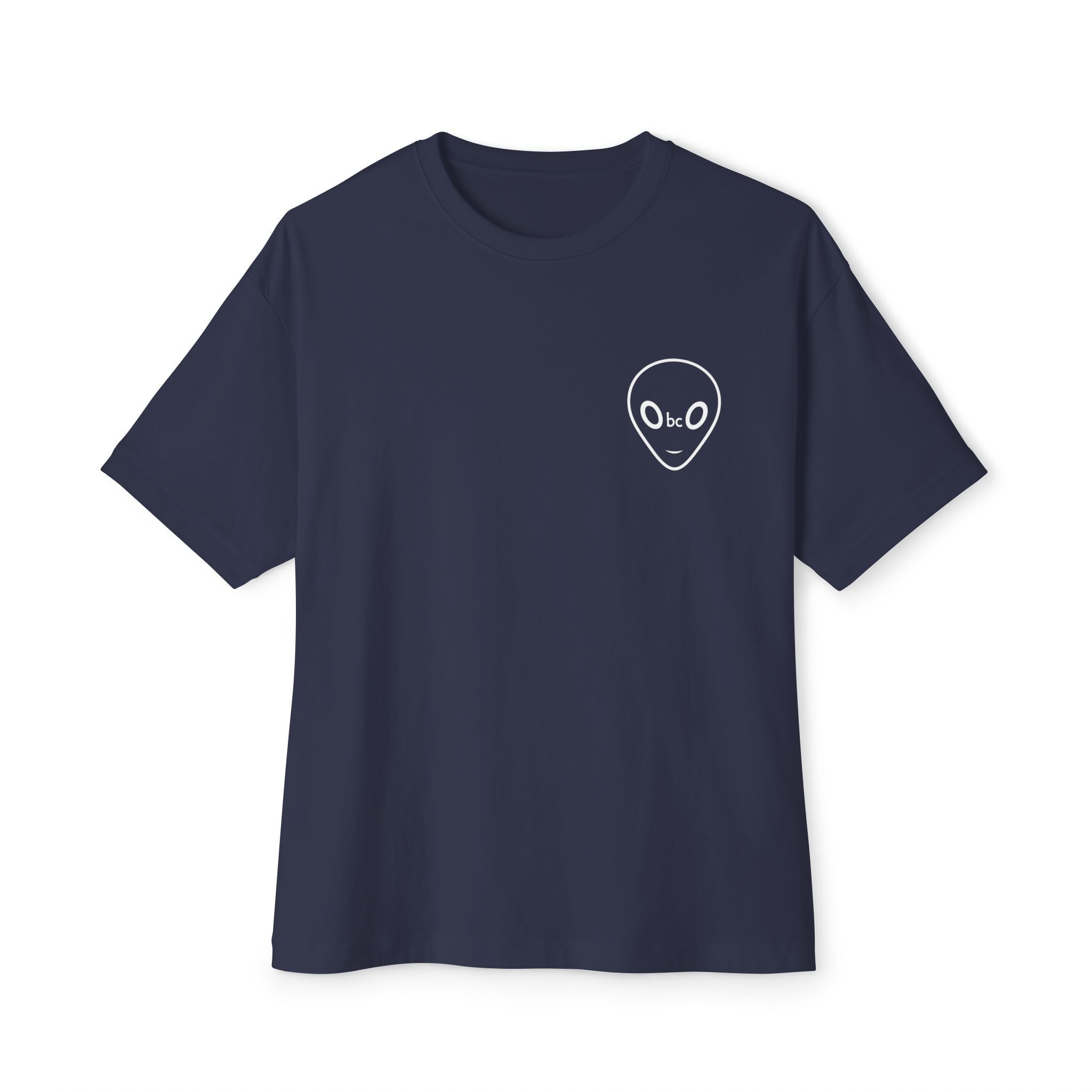 Obco Alien Face Oversized Tee Shirt