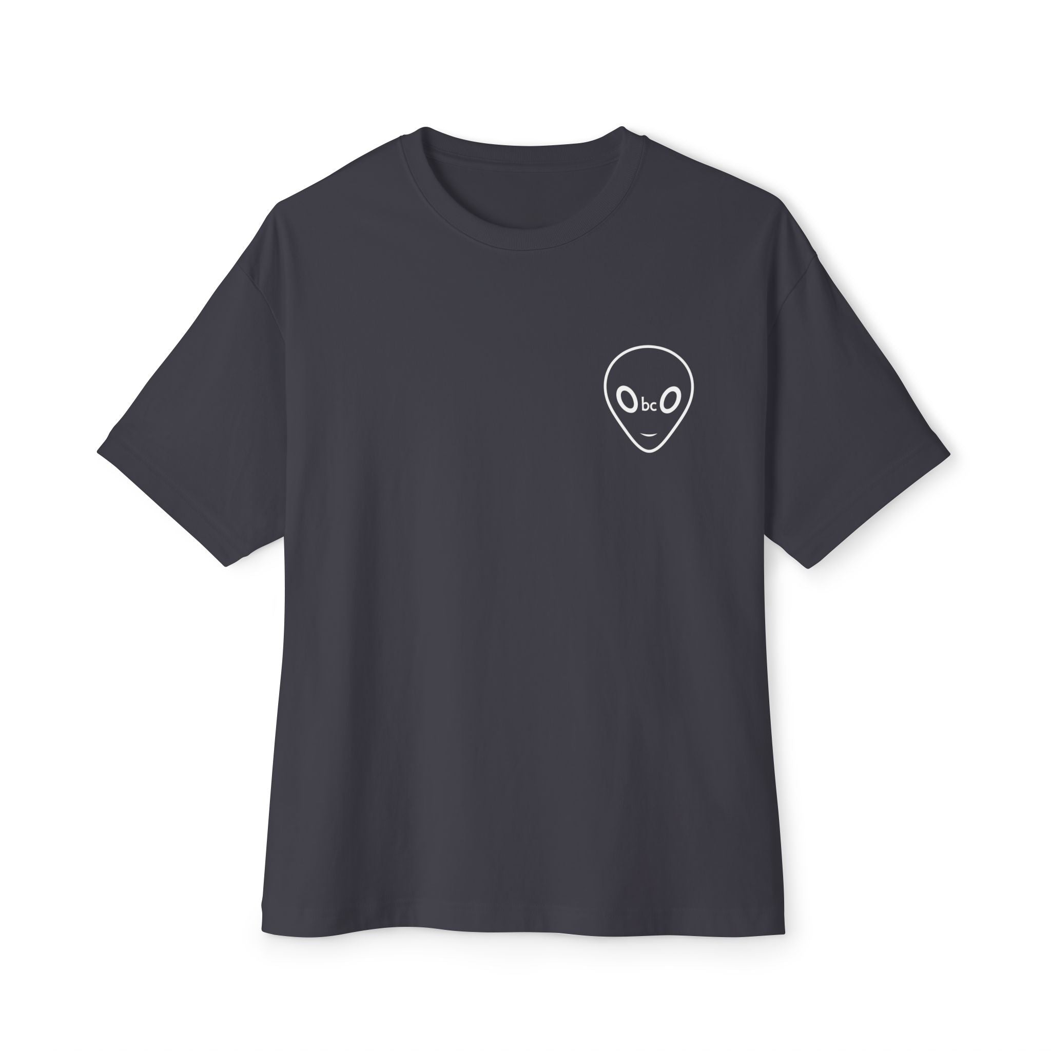 Obco Alien Face Oversized Tee Shirt