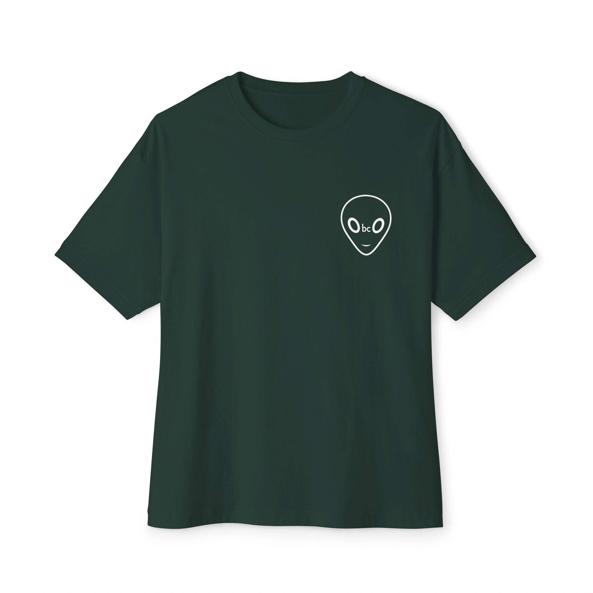 Obco Alien Face Oversized Tee Shirt