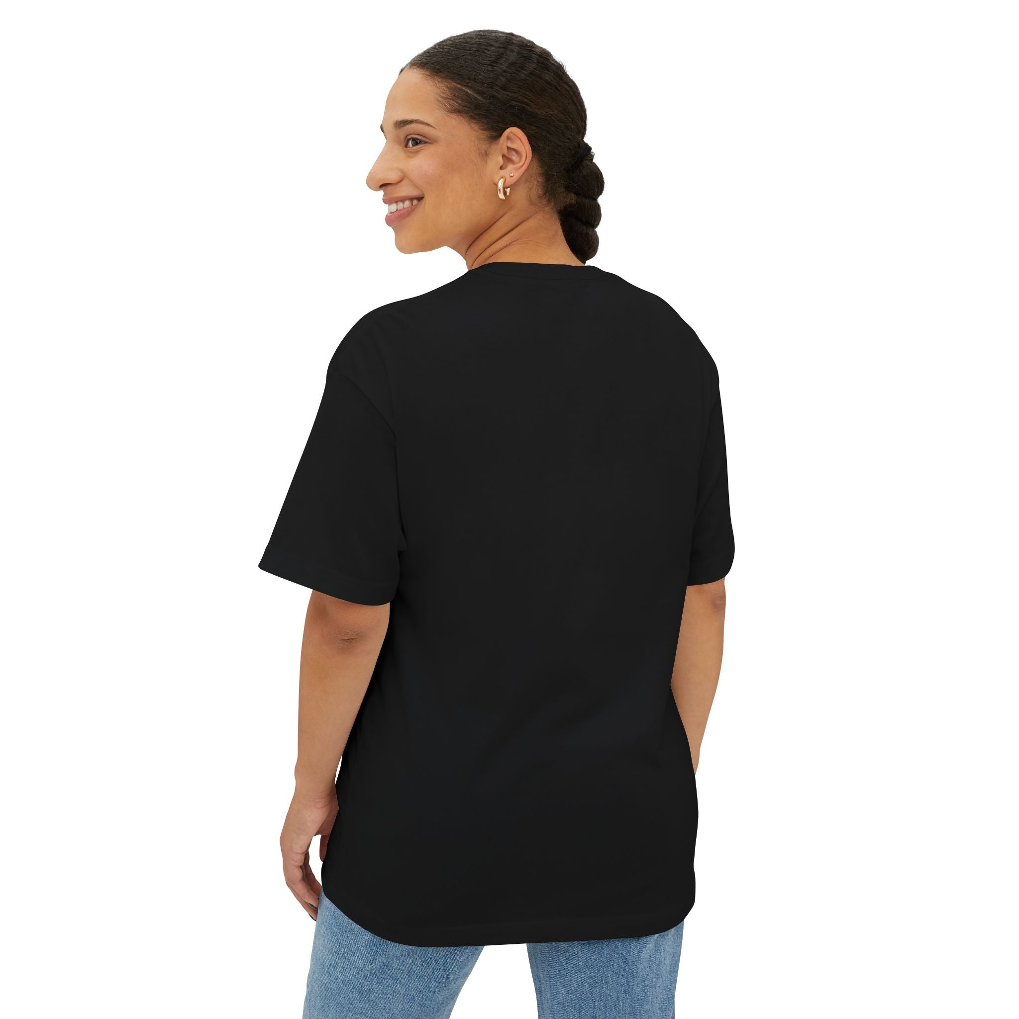 Obco Alien Face Oversized Tee Shirt