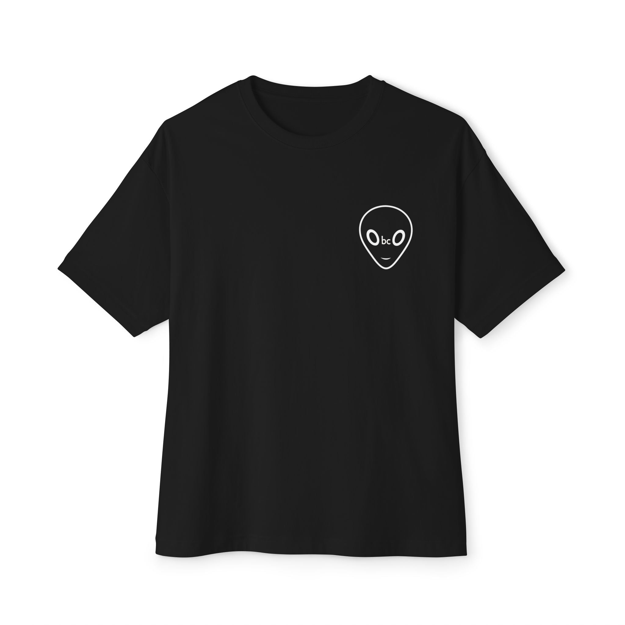 Obco Alien Face Oversized Tee Shirt