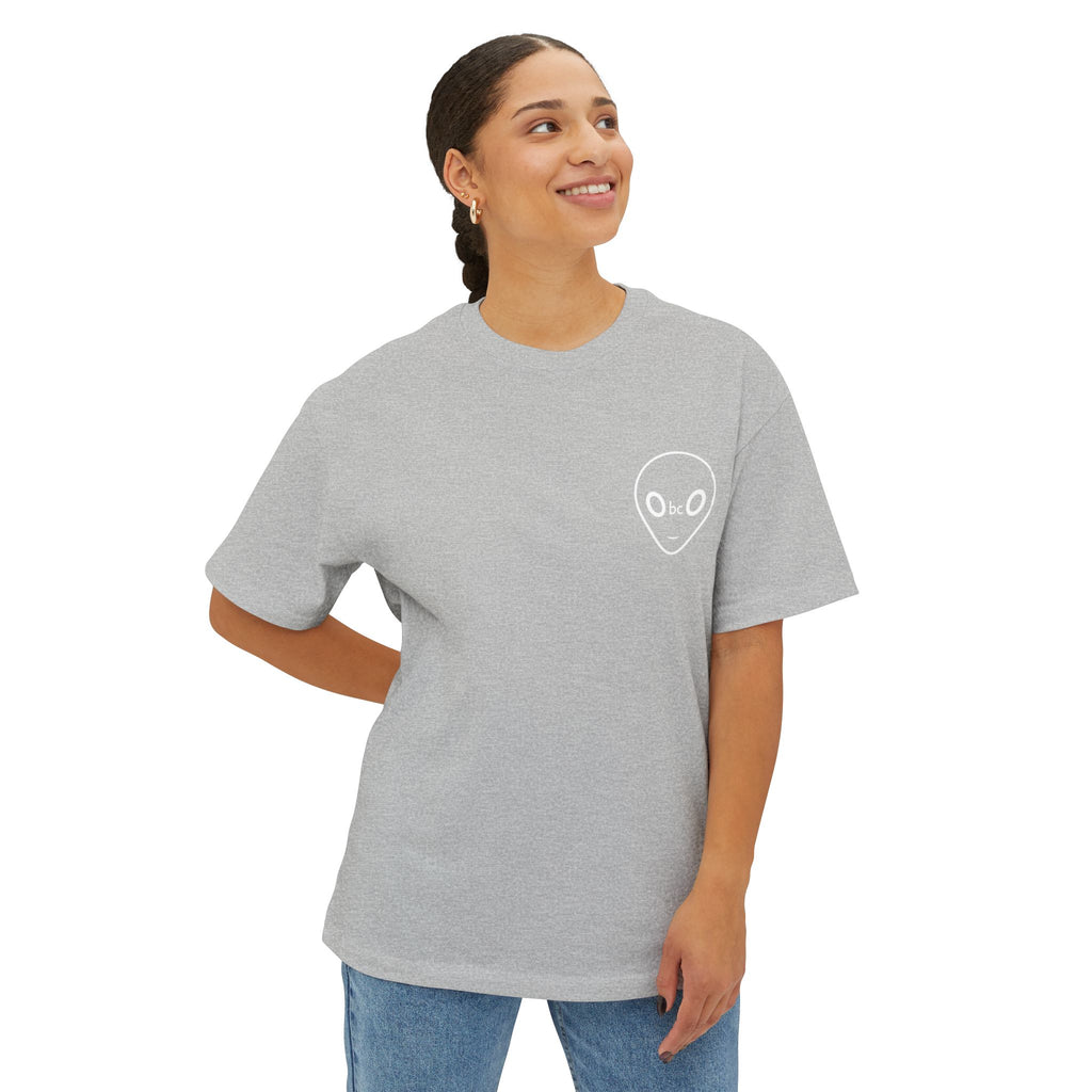 Obco Alien Face Oversized Tee Shirt